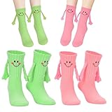 PWCTNT Socken mit Magnetischen Händen,Lustige Socken,2 Paare Funny Socks Mit Einem...