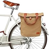 Tourbn TOURBON 3-in-1 Fahrradtasche hinten für Fahrrad Damen Shopper Handtasche...