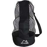 CampTeck U7081 Zugband Balltasche Fussballtasche Polyester Ballsäcke mit Schulterriemen (12-15...