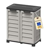 GarPet Gartenschrank Wetterfest Outdoor Kunststoff Schrank Kunststoffschrank Mehrzweckschrank...