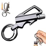 3-in-1Ewiges Streichholz Feuerzeug,mit Multitool Schlüsselanhänger Flaschenöffner,Tragbares...