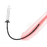 HXLXW Silikon Dilator Hohl 30cm mit Spritze Katheter Harnröhre Männer Dialator Dilatoren für...