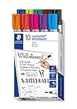 STAEDTLER whiteboard Marker Lumocolor, Linienbreite ca. 2,00 mm, schnelltrocknend, geruchsarm, lange...