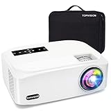 TOPVISION Heimkino Beamer, 9500 Lumen Video Beamer with 150.000 Stunden Verlängert, Native 1080P...