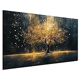 DARO Design® Bild auf Leinwand Groß 84x56 cm XXL Schlafzimmer Bilder Badezimmer Wand Deko...