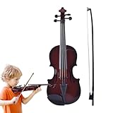 Adsfvs Violine Für Kinder - Musikspielzeug Für Kinder,Realistische Geige Für Anfänger Mädchen...