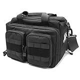 ProCase Taktisch Gun Range Tasche, Deluxe Pistole Schießstand Reisetasche Große Handfeuerwaffen...