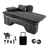 Auto Luftmatratze - Multifunktionale Pumpe Schlafen Luftbett | Tragbares aufblasbares Autobett |...