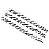 [] 50 Stück Spiralbindespule Durchmesser 19 mm Schlaufe 48 Stück 4:1 Teilung 170 Blatt A4...