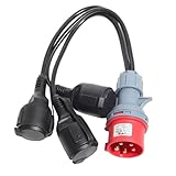 shengbowi CEE Adapter High Current 16 A Plug 3 x 230 V Coupling Adattatore alta corrente spina...