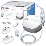 Beurer IH 18 Inhalator mit Kompressor-Drucklufttechnologie, Inhalationsgerät zur Behandlung der...