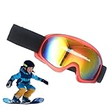 Skibrillen Für Männer Frauen Anti -Fog - Objektiv - Off -Straße Rennen Dirt Bike & Snow Goggles,...