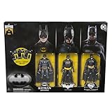 DC Comics Ultimate Batman Set mit 3 Batman Figuren (10cm) aus den Filmen Batman Returns, The Dark...