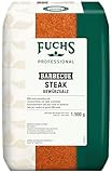 Fuchs Professional - BBQ Steak Gewürzsalz | Zum Würzen von gebratenen oder gegrillten Steaks |...