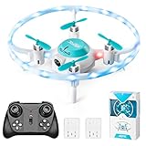 4DRC V5 Mini Drohne für Kinder und Anfänger,RC Quadrocopter mit LED-Licht,Flugbahnflug,One Key...