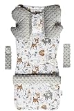 Medi Partners Universal Sitzauflage Kinderwagen & Buggys Sitzeinglage Kinderwagendecke 5tgl...