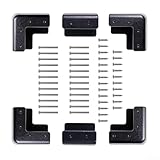 Eawfgtuw Solarmodul-Halterungen, ABS-Solarmodul-Montagehalterungen, Eckhalterungs-Set für...
