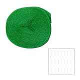 Xclou Teichabdecknetz engmaschig in Grün - Vogelschutznetz 8 x 8 mm für Balkon & Garten -...