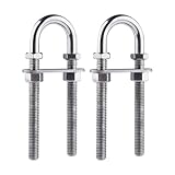 Allayu Edelstahl Sechskantmuttern, Unterlegscheiben, Befestigungs U Bolzen für Wohnmobile und...