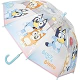 CERDÁ LIFE'S LITTLE MOMENTS Bluey Regenschirm für Kinder mit buntem und fröhlichem Design –...