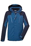 killtec Herren Funktionsjacke/Outdoorjacke mit abzippbarer Kapuze KOW 25 MN JCKT, dunkelblau, M,...