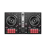 Hercules DJControl Inpulse 300 MK2 – USB-DJ-Controller – 2 Decks mit 16 Pads und eingebauter...