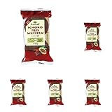 Alnatura Reiswaffeln, Zartbitter, 100g (Packung mit 5)