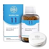 DHU Schüßler-Salz Nr. 11 Silicea D12 – Das Mineralsalz der Haare, der Haut und des Bindegewebes...