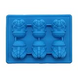 Molds Formen Kreative Silikon Backform Runde Hut Samurai Star Wars Silikonform Bar Küche Zubehör...
