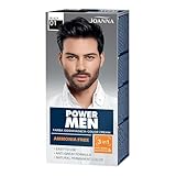 JOANNA Power Man Haarfarbe für Männer Haarfärbemittel für Graues Haar 3 in 1 - Haare - Bart -...
