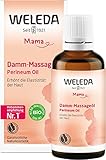 WELEDA Bio Mama Damm Massageöl - veganes Naturkosmetik Schwangerschaftsöl mit Jojobaöl & Sesamöl...