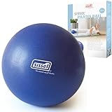 Sissel® Pilates Soft Ball blau | 22 cm | PVC phtalatfrei & latexfrei | Für Tiefenentspannung &...