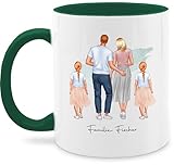 Tasse Tassen 325ml - Familie - Geschenke für Eltern von Kindern | Geschenkidee von Geschwistern...