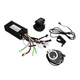 NUMNBE Elektrofahrrad Motorcontroller Set, 3 Modus Sinuswellen 9 - Rohr, 24V 36V 48V Universell -...