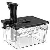 Sous Vide Behälter mit Deckel Sous Vide Container mit Rack 11L für Sous Vide Stick Garer Mehrere...