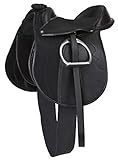 Kerbl Sattelset Economy Pony (Sattelgröße 15,0 Zoll, Kammerweite 34,5 cm, Länge Sattelgurt 110...