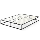 Zinus Joseph Bett 140x200 cm - Höhe 25 cm mit Unterbettstauraum - Metall-Plattformbettgestell mit...
