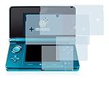 BROTECT 2-Stück Schutzfolie kompatibel mit Nintendo 3DS Displayschutz Folie Ultra-Klar