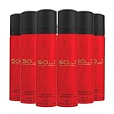 So…? Iconic Duftendes Körperspray Bündel 75ml (Pack of 6)