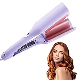 Welleneisen für Haare 32MM für Große Locken, Welleneisen Lockenstab mit 4 Einstellbarer...