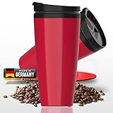 Kaffeebecher to go - Thermobecher auslaufsicher 350ml für Kaffee & Teeliebhaber - BPA-freier...