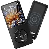 MP3 Player mit Bluetooth 5.2, MP3-MP4-Player Sport Musik-Player mit 32 GB Speicherkarte, 1.8 Zoll...