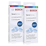 2x Bosch VeroSeries TCZ8002 Entkalkungstabletten 2in1 für Kaffeevollautomaten