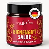 little bee fresh Bienengiftsalbe aus Deutschland (wärmend & kühlend) mit Arnika, Chili,...