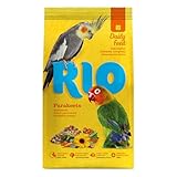 RIO Alleinfutter für Großsittiche | 500 g | Speziell zusammengesetzte Mischung von ausgesuchten,...