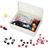QWORK® 307 Stücke Chemie Molekularmodell Set, organische und anorganische Chemie Molekularmodell,...