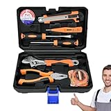 Werkzeugkoffer, Werkzeugset - Steckschlüsselsatz - Werkzeugkasten 8x, mechanische Ausrüstung mit,...