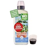 Plantura Bio-Zimmerpflanzendünger, hochwirksamer Flüssigdünger für Zimmerpflanzen, Grünpflanzen...