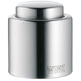 WMF Clever&More Weinverschluss mit Aufschrift, Wein- Flaschenverschluss Ø 2,4 cm, Cromargan...