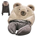 Reise-Kissenbezug, faltbar, Flanell, Schlafsack, tragbare Reiseausrüstung | Kopfkissenhalterung...